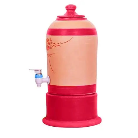 Clay Water Container (Guruleththu)with Tap