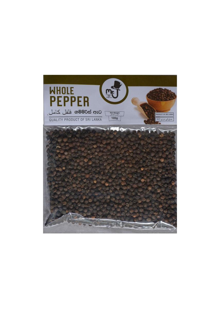 Whole Pepper 100g