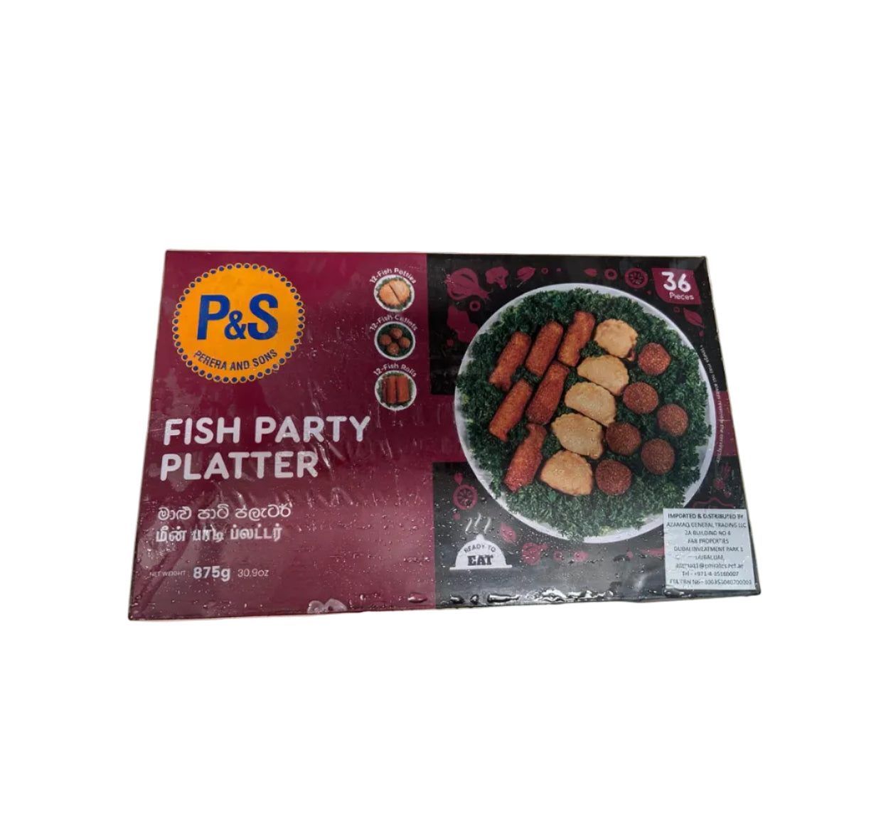 Fish Party Platter 36 Pcs 875g