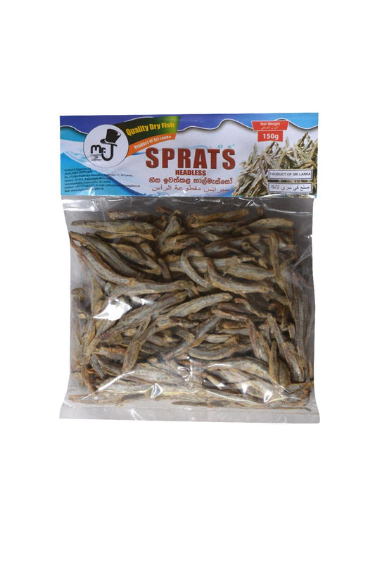 Dried Sprats Headless 150g